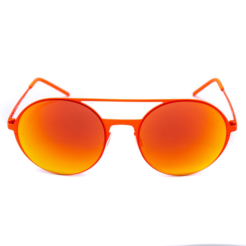 Orange metal sunglasses-null
