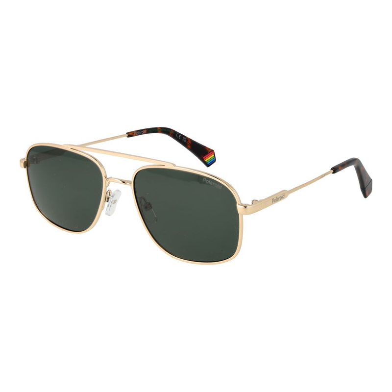 Gold metal sunglasses-null