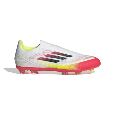F50 league laceless fg/mg, White, medium