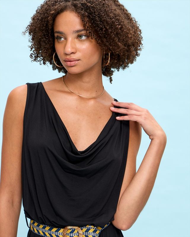 Jumpsuit lycra drape image number null