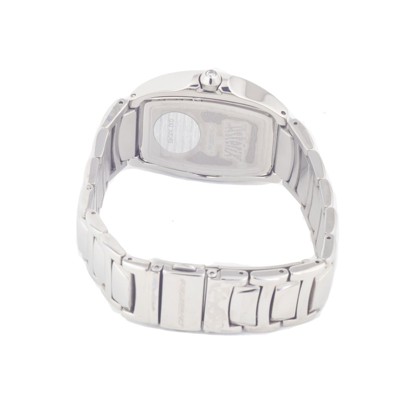 Silver stainless steel dress watch-null
