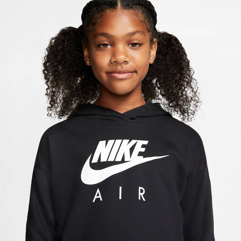 Girls Air crop hoodie image number null
