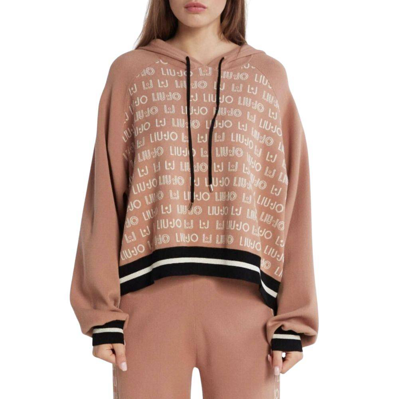Product image: Liu Jo knitted sweatshirt all over logo-null