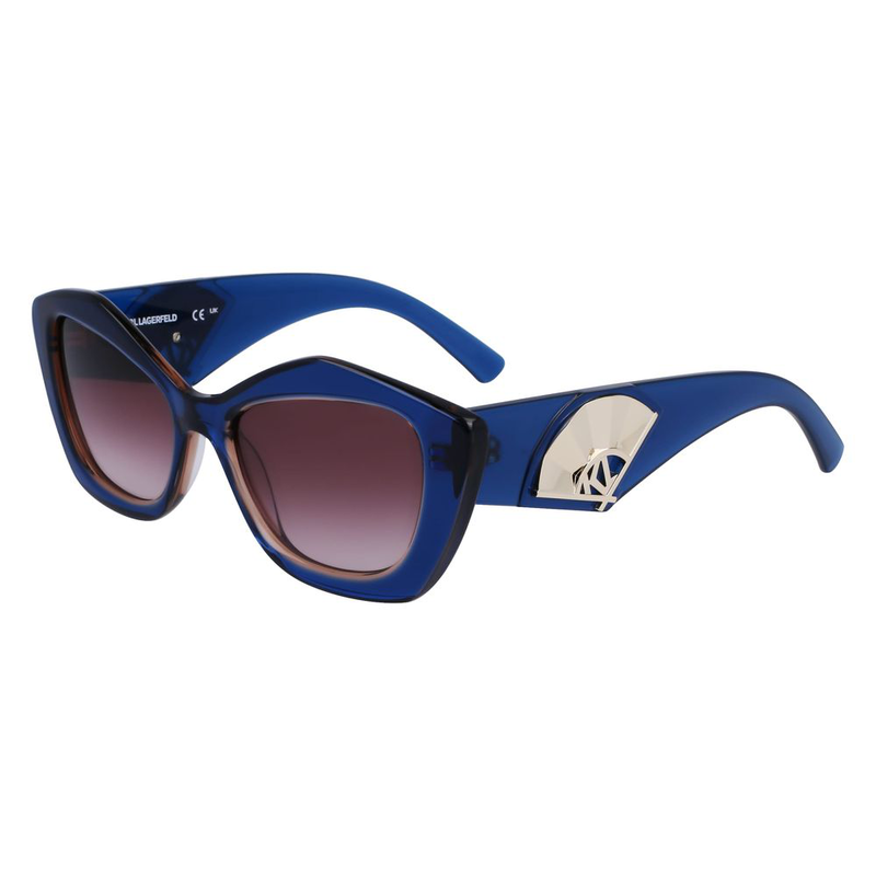 Blue acetate sunglasses-null