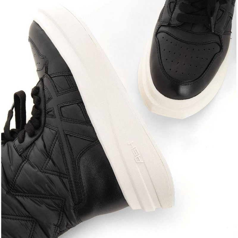 Indigo puffer sneaker boots image number null