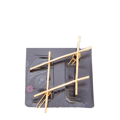 Women hair accessories barrettes, Gold, medium