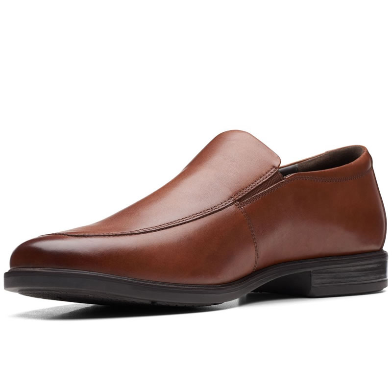 Clarks men howard edge leather shoes-null