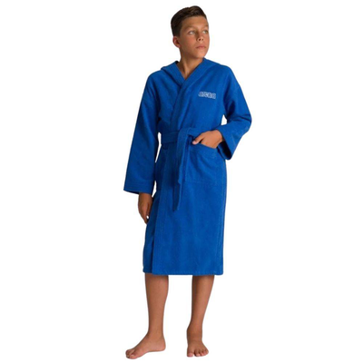 Zeppelin junior light bathrobe, Royal, medium
