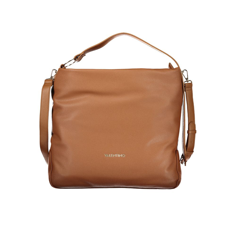 Brown polyurethane women's bag-null