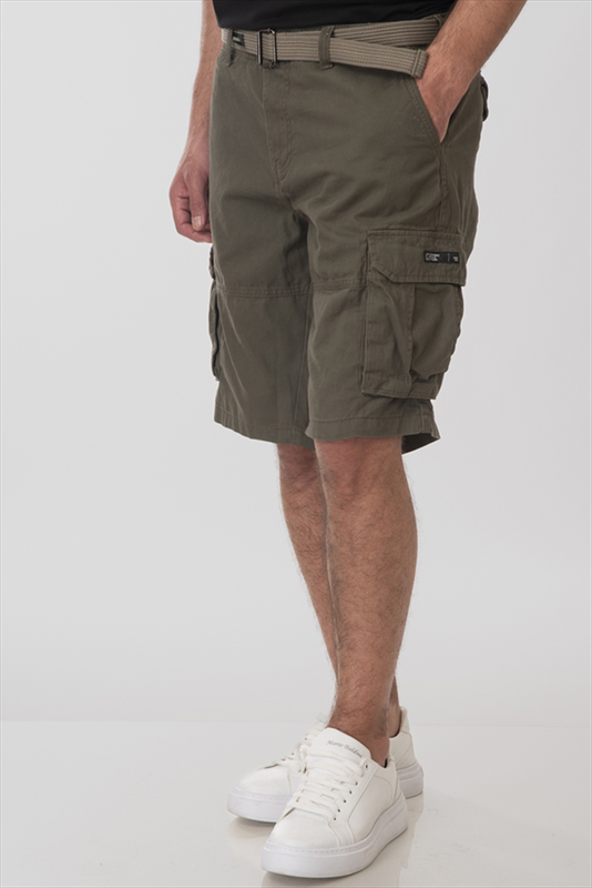 Rebase regular fit cargo shorts-null