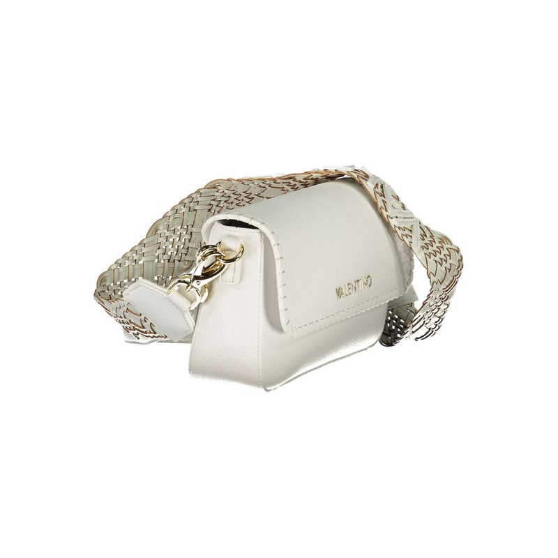 White polyurethane womens bag-null