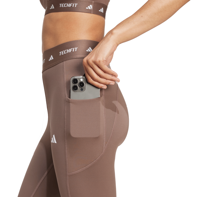 Adidas womens techfit stash pocket full-length leggings-null