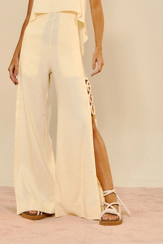 Jumpsuit linen - open-null