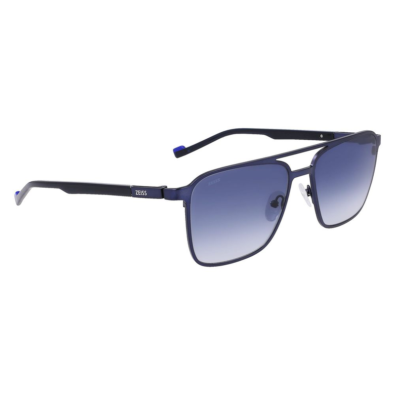 Blue metal sunglasses-null