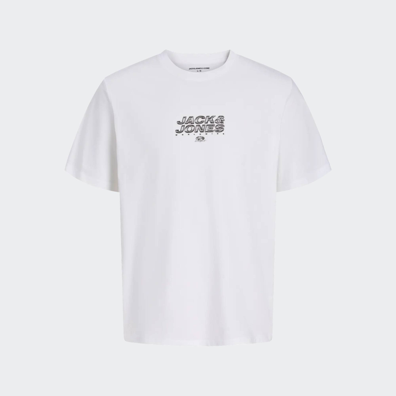 Mineral small front print tee crew-null