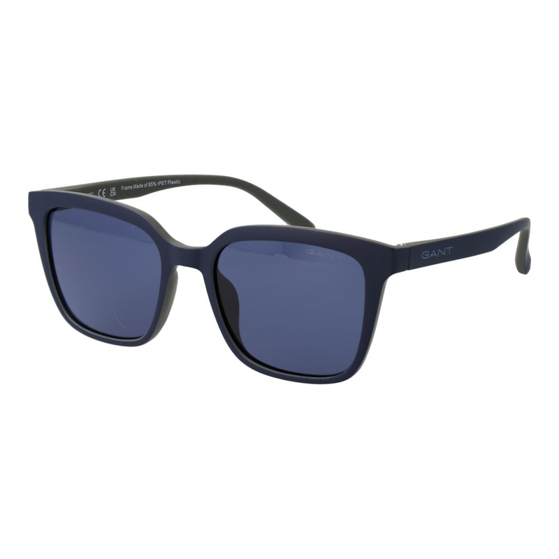 Blue plastic sunglasses-null