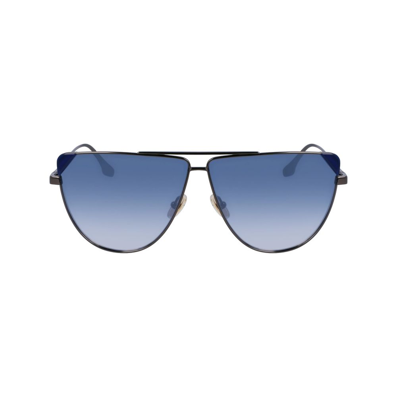 Blue metal sunglasses-null