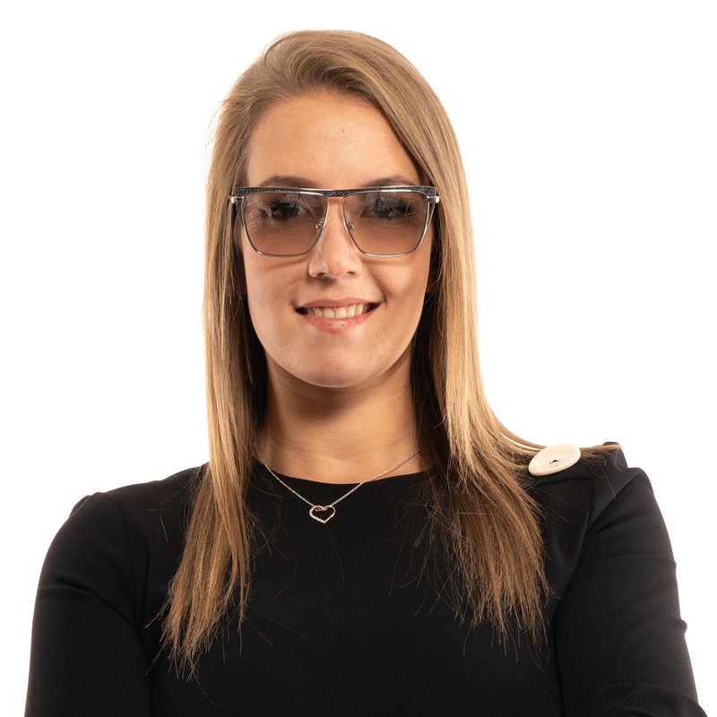 Silver metal sunglasses-null