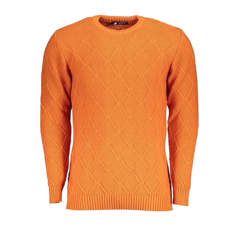 Orange fabric sweatshirt-null
