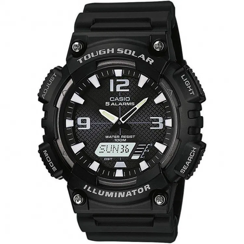 Casio aq-s810w-1avef collection solar mens watch 46mm 10 atm image number null