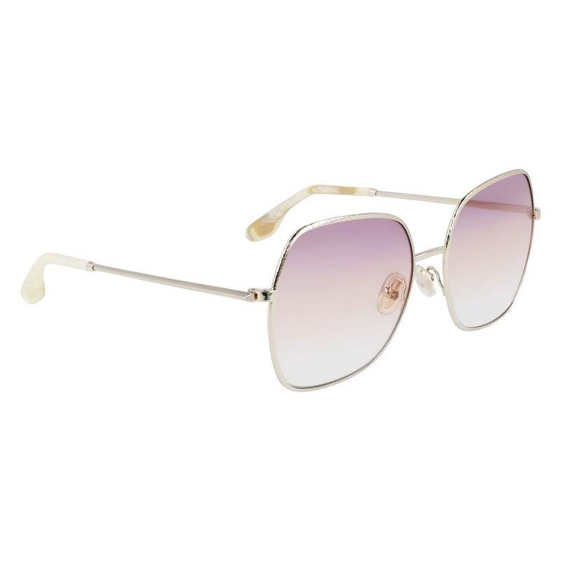 Gold metal sunglasses-null