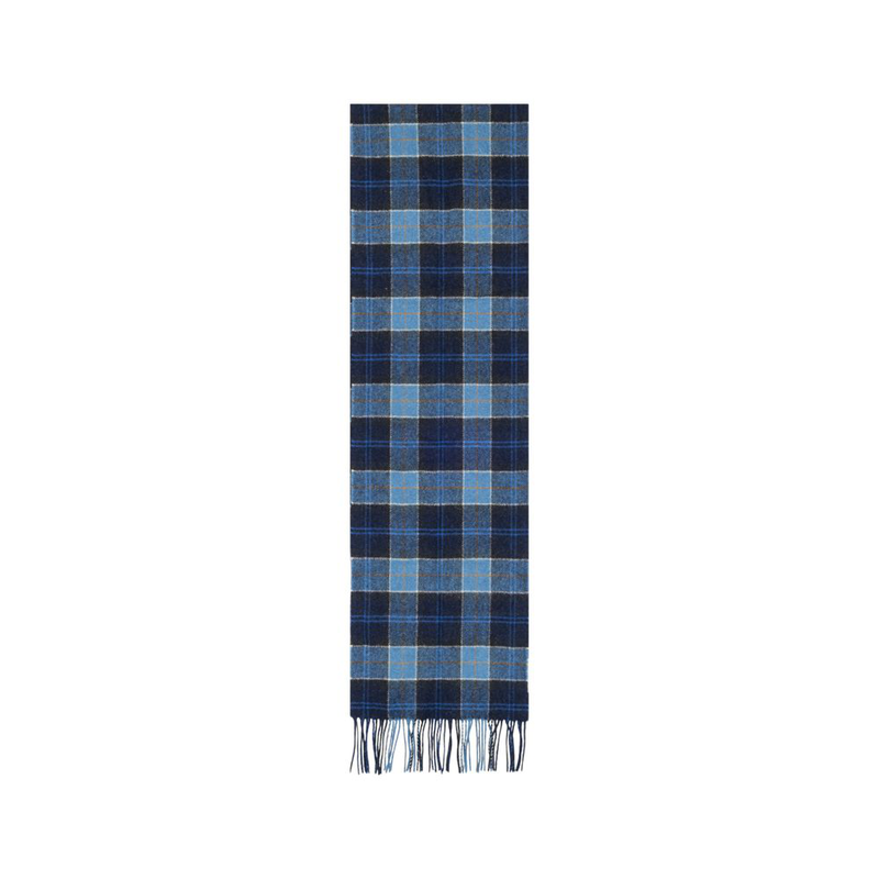 Blue wool scarf-null