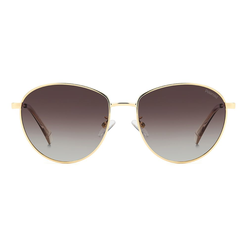 Gold stainless steel sunglasses-null