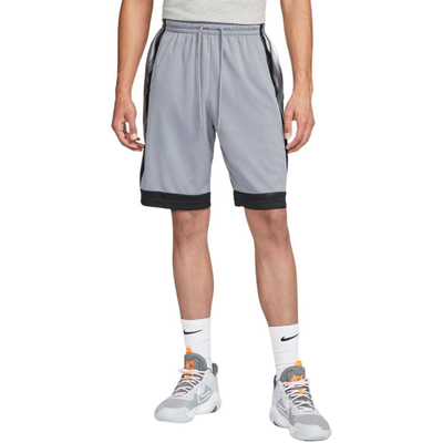 Dri-FIT elite mens basketball short, Grey / Black, medium