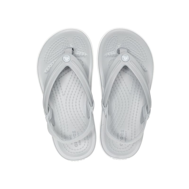 Product image: Crocs kids’ crocband™ strap flip grey-null