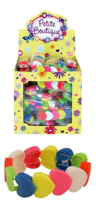 Fun toys bracelet heart shape - assorted, , medium image number null