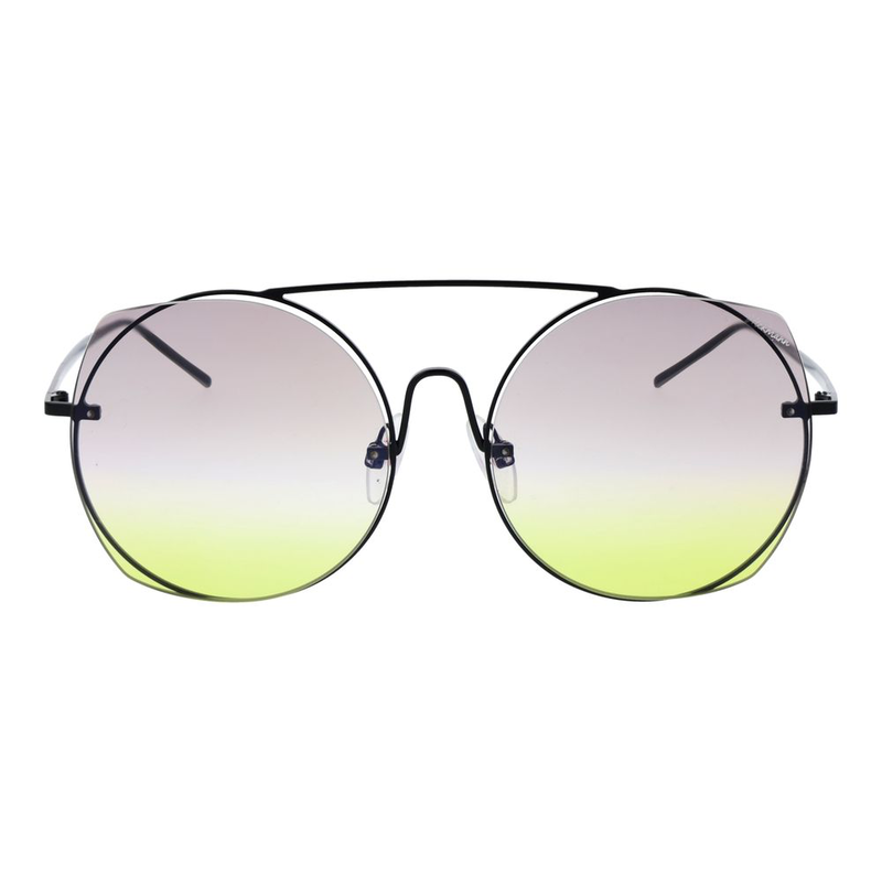 Black metal sunglasses-null