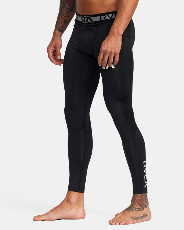 Rvca men pants compression (avynp00191-blk)-null
