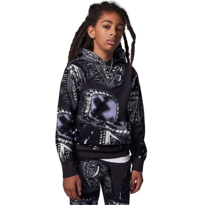Boys mj mvp fleece aop po