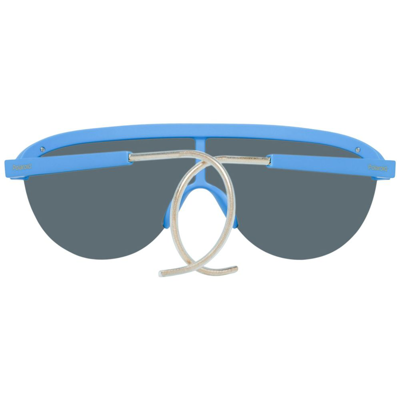 Blue plastic sunglasses-null