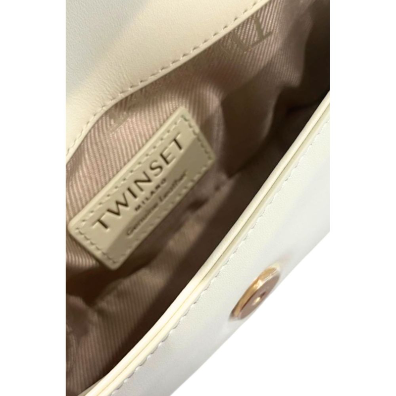 White pu women shoulder-null