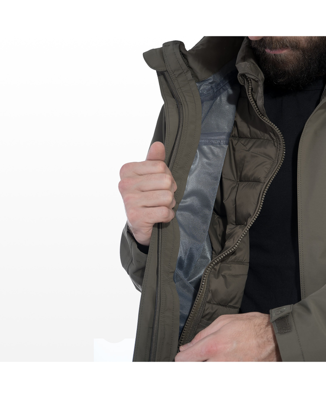 Pentagon hurricane shell jacket coyote s-null