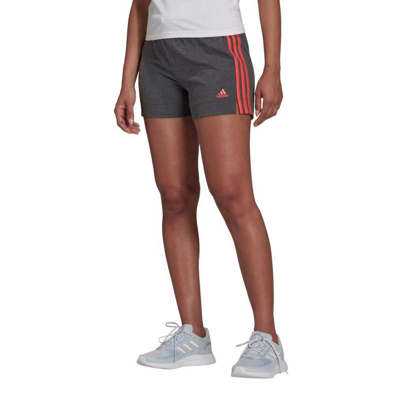 Women 3-stripes single jersey sho-null