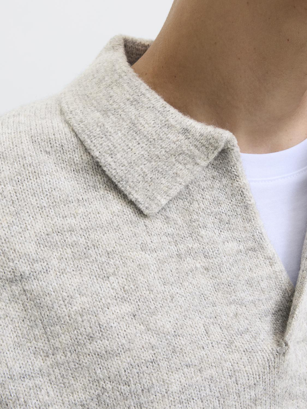 Jjsoho pullover - light grey melange-null