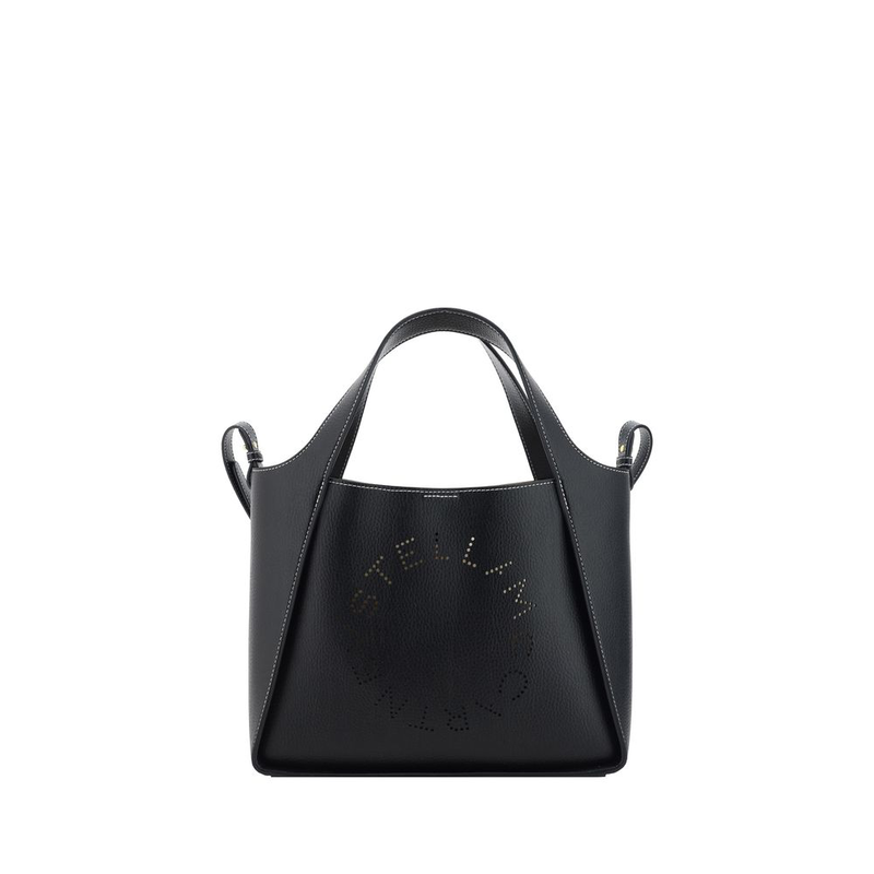 Black polyamide handbag-null