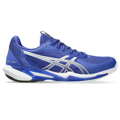 Asics mens solution speed ff 3 clay, Blue/white, medium