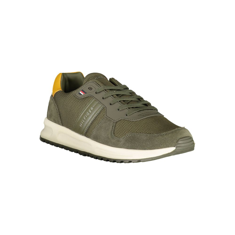 Verde polyester men sneaker-null
