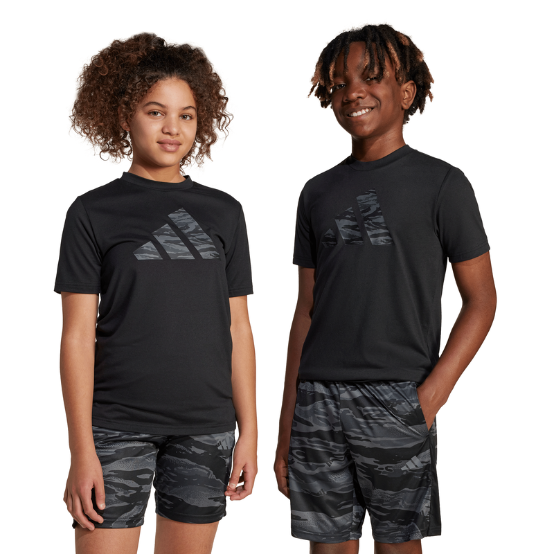Product image: Adidas boy's training essentials camo-print t-shirt kids-null