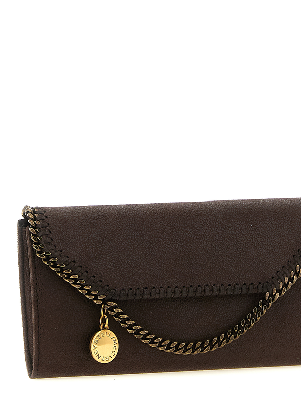 Brown polyester cardholder-null