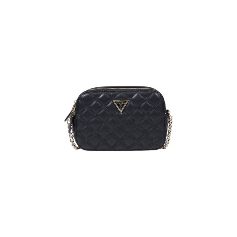 Black polyethylene handbag-null