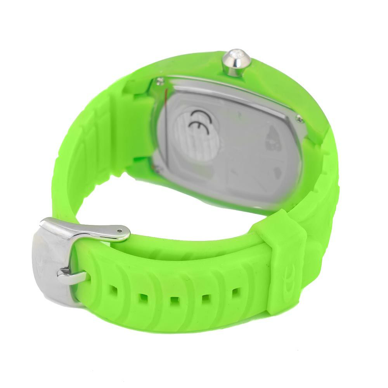 Bicolor rubber bracelet watch-null