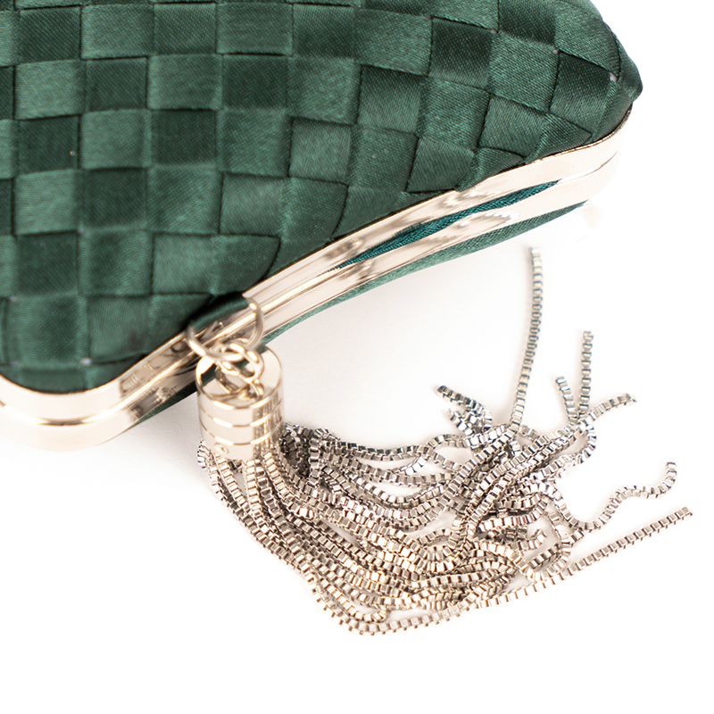 Lulu clutch bag green image number null