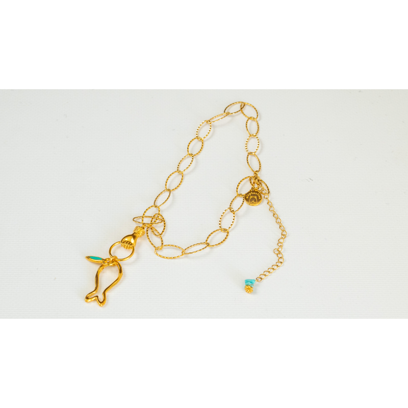 Product image: Necklace with Dangling Fish-null