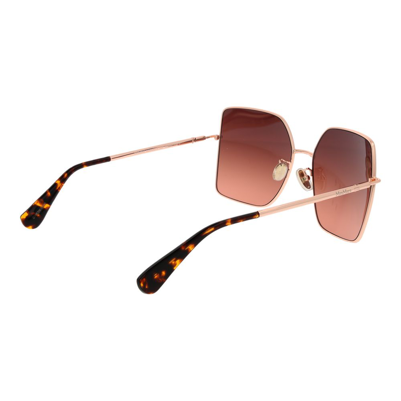 Rose gold metal sunglasses-null