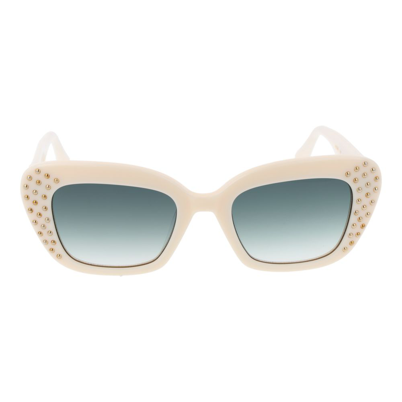 Beige acetate sunglasses-null