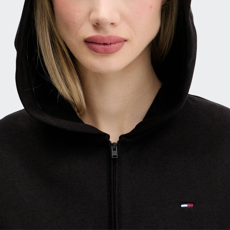 Relaxed cropped zip-null